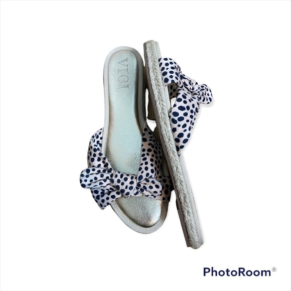 vici Trinidad Knotted Slide Sandal Cheetah Print Gold - Picture 5 of 9